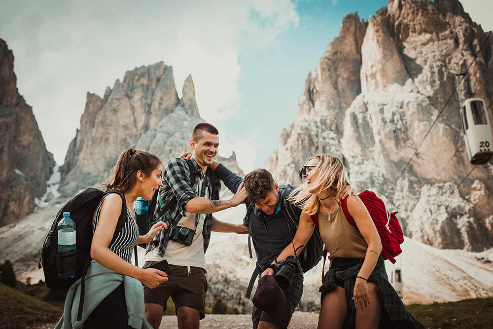 Travel goods with practical polish